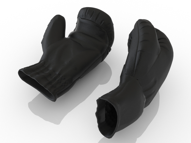 3d модель - Перчатки для бокса