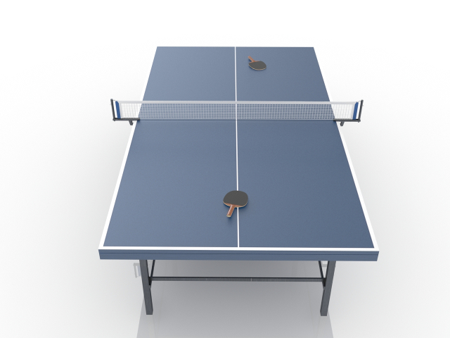 3d модель - Теннисный стол