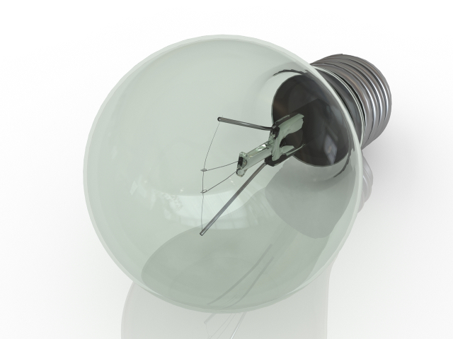 3d модель - Лампочка электрическая