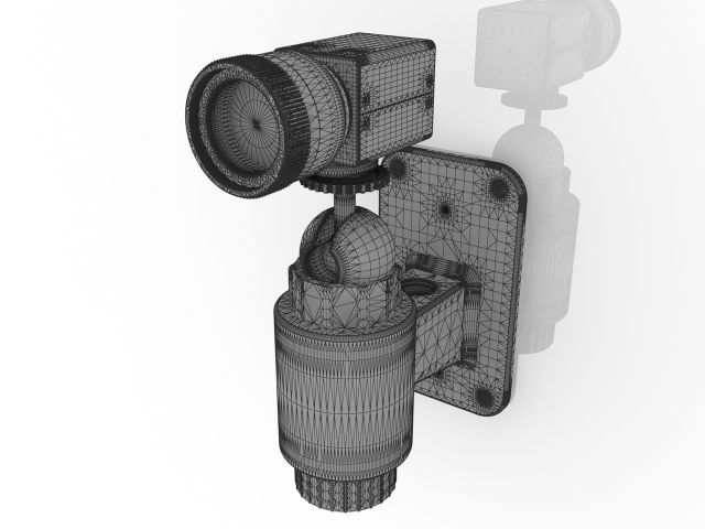 3d модель - Видеокамера