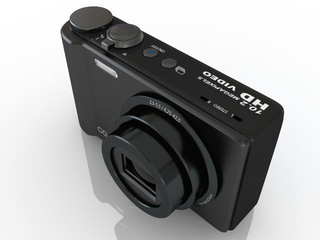 3d модель - Фотоаппарат