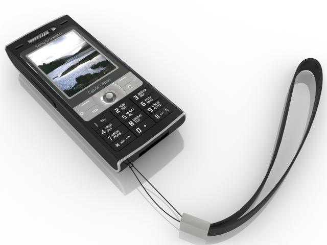 3d модель - Мобильный телефон
