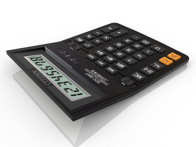 3d модель - Калькулятор