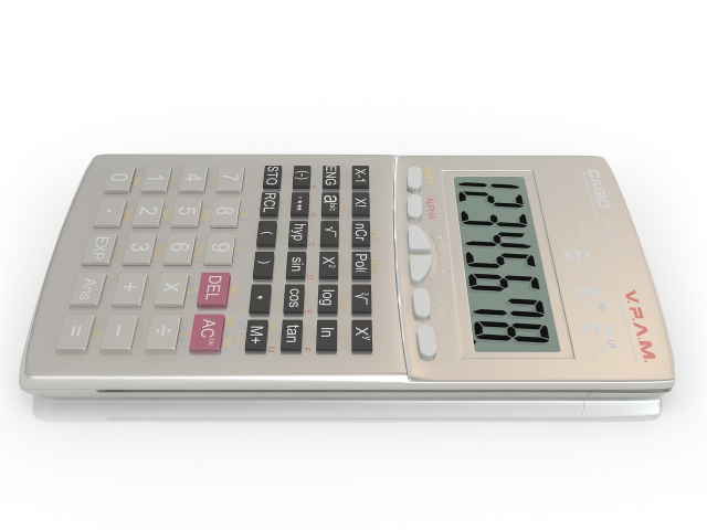 3d модель - Калькулятор
