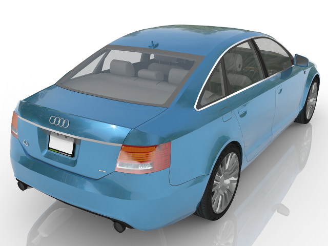 3d модель - Автомобиль Audi А6