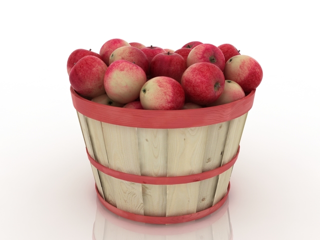 3d модель - Яблоки