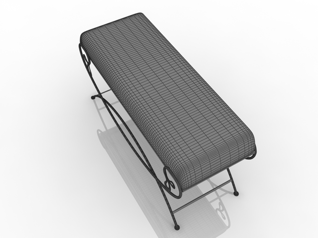 3d модель - Лавка скачать для 3ds max