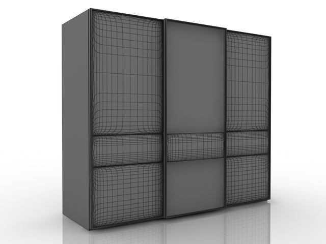 3d модель - Шкаф-купе Dream Land с текстурами