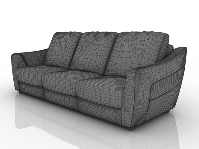 3d модель - Диван от HANSPERT