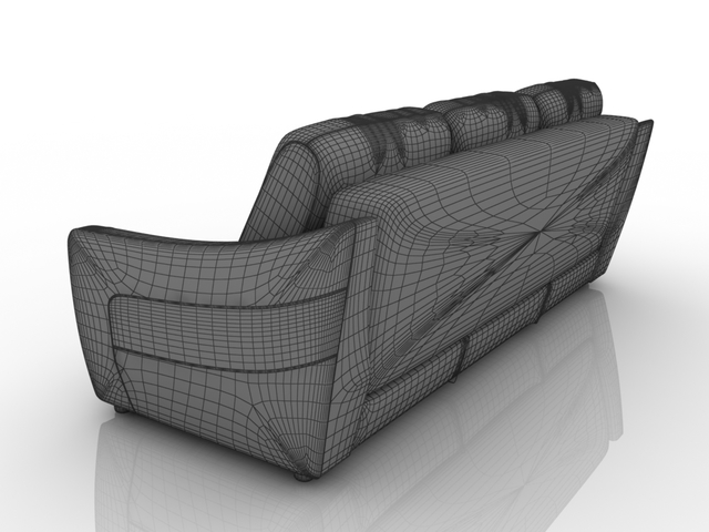 3d модель - Диван от HANSPERT