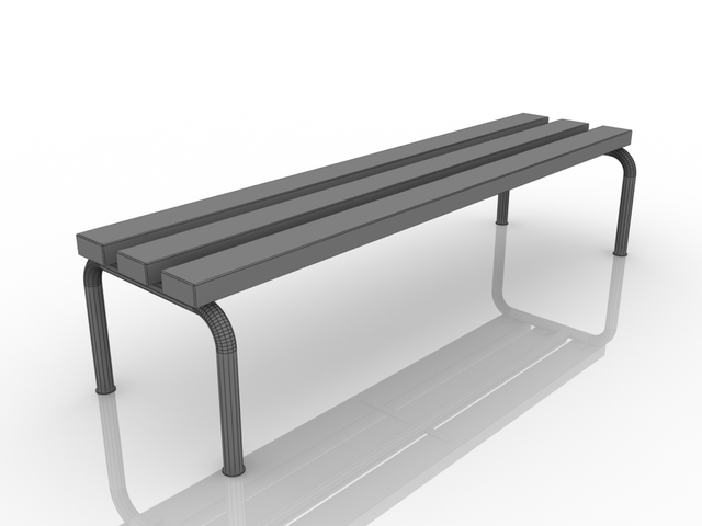3d модель - Скамейка от СТРОЙПРОФИТ-НД скачать бесплатно для 3ds max