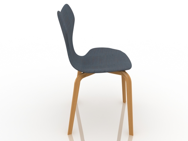 3d модель - Стул FRITZ_HANSEN