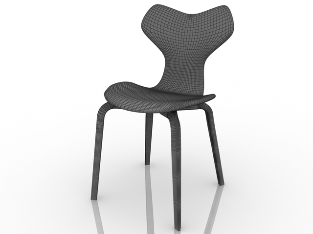 3d модель - Стул FRITZ_HANSEN