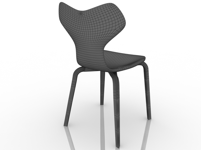 3d модель - Стул FRITZ_HANSEN