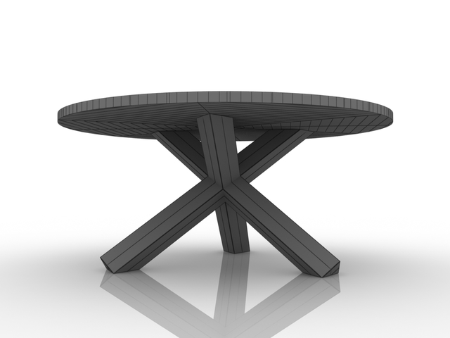 3d модель - Стол от Cassina для 3ds max
