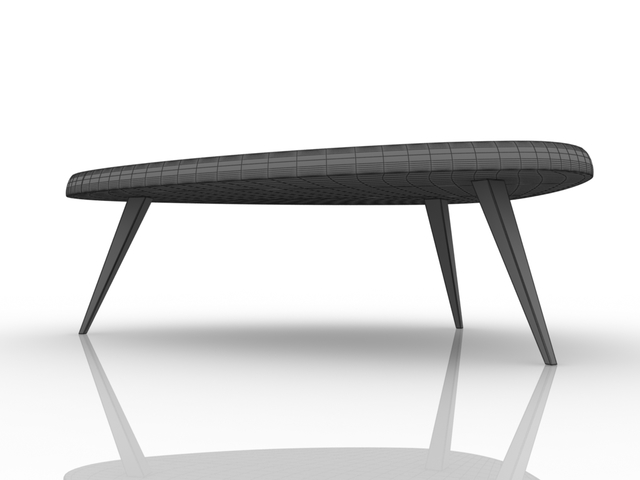 3d модель - Стол от Cassina онлайн