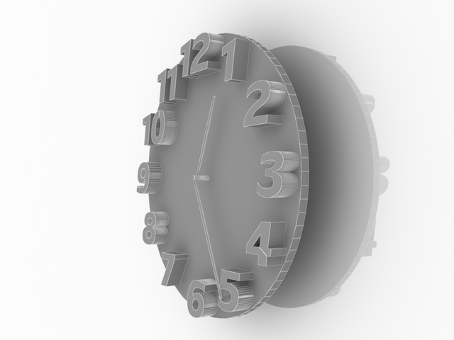 3d модель - Часы от Svetlove