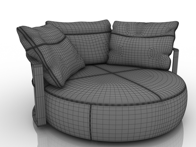 3d модель - Мебель от Poltrona Frau