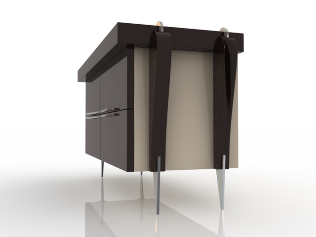 3d модель - Мебель от Turri скачать для 3ds max