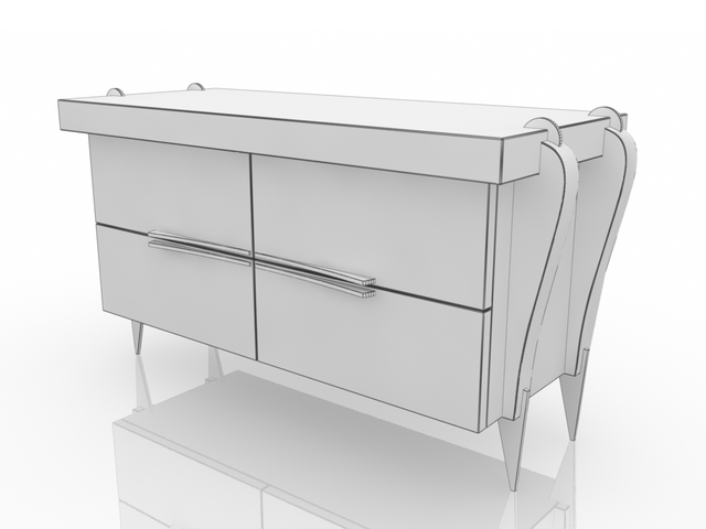 3d модель - Мебель от Turri скачать для 3ds max