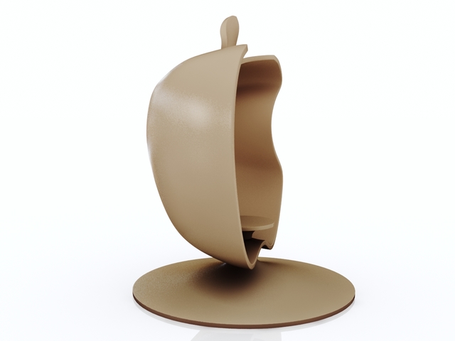3d модель - Подсвечник Apple