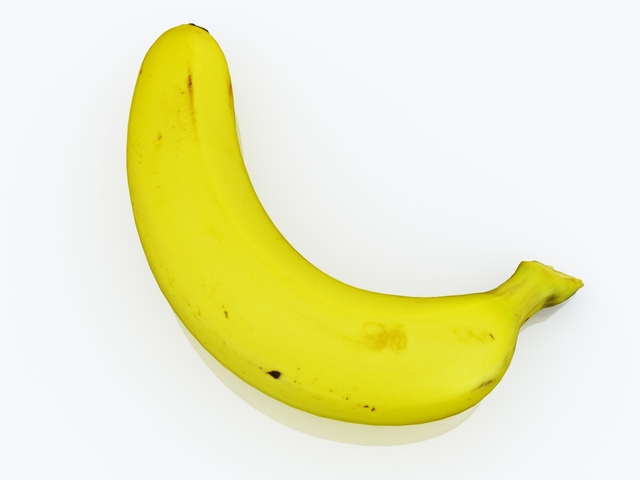 3d модель - Банан