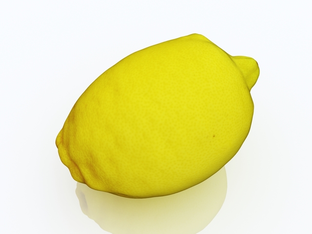 3d модель - Лимон