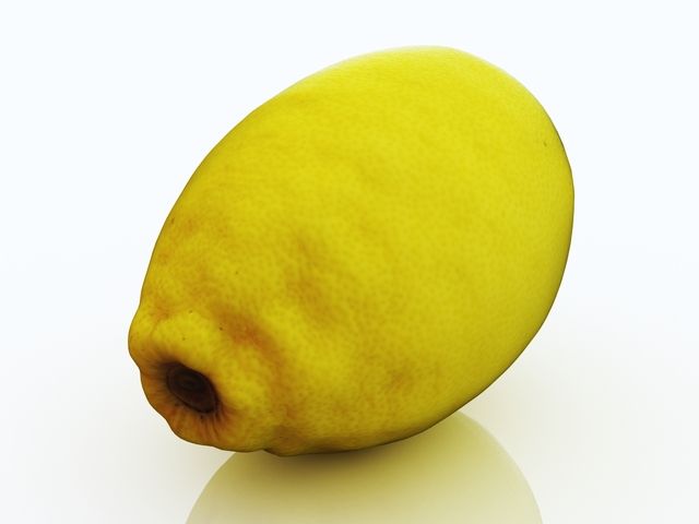 3d модель - Лимон