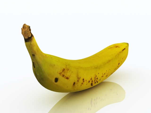 3d модель - Банан