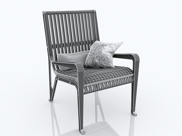 3d модель - Кресло DArtS