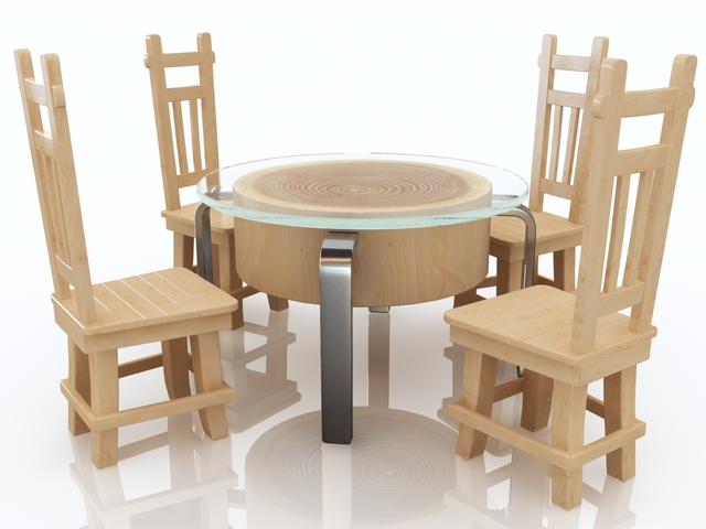 3d модель - Игрушечная мебель