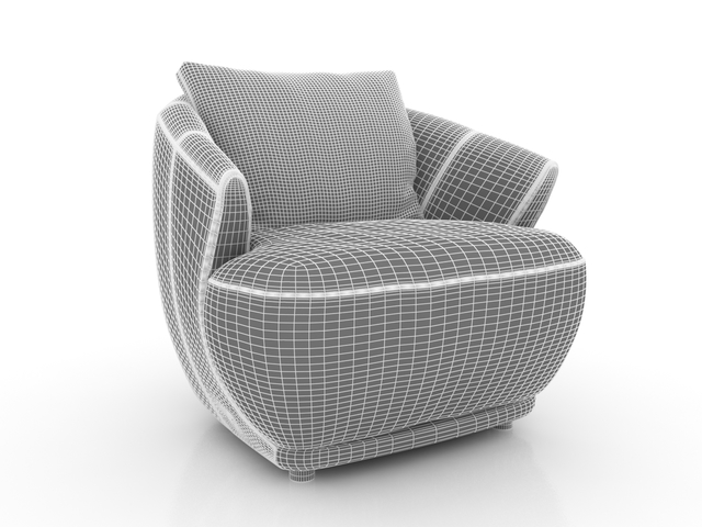 3d модель - Кресло Salto