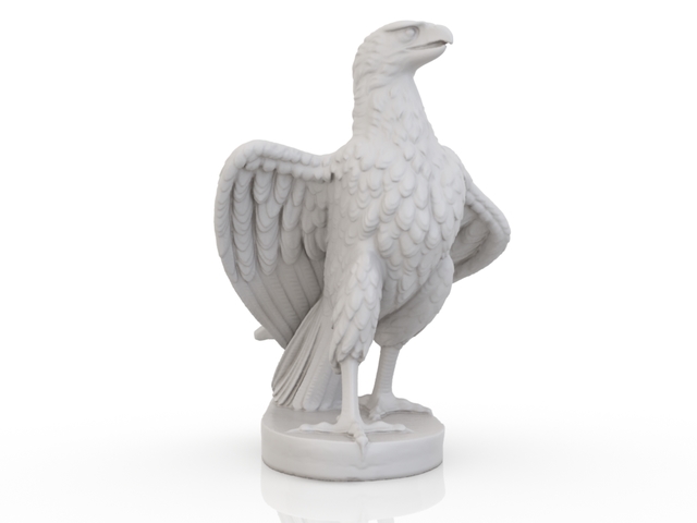 3d модель - Статуя орла