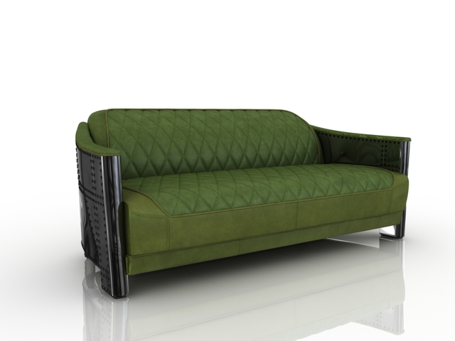 Модель дивана для 3d max