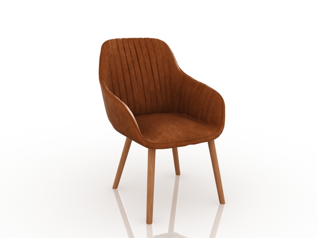 3d модель - Кресло LOFT