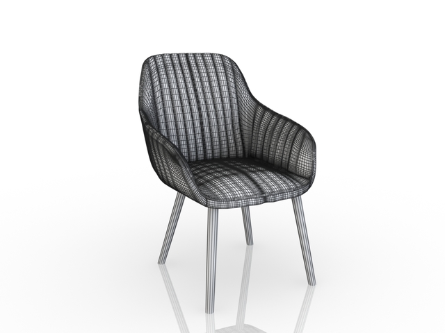 3d модель - Кресло LOFT