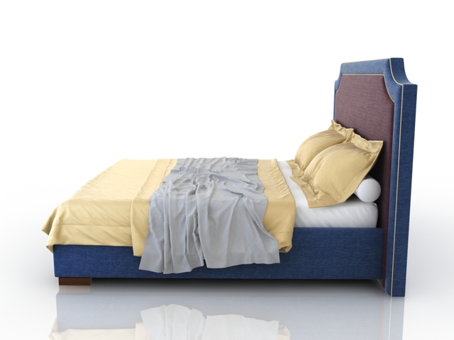 3d модель - Кровать Costa Bella