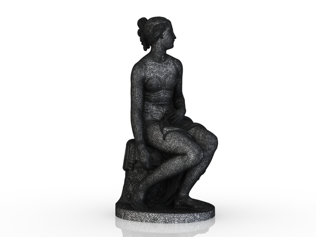 3d модель - Статуя Нимфы