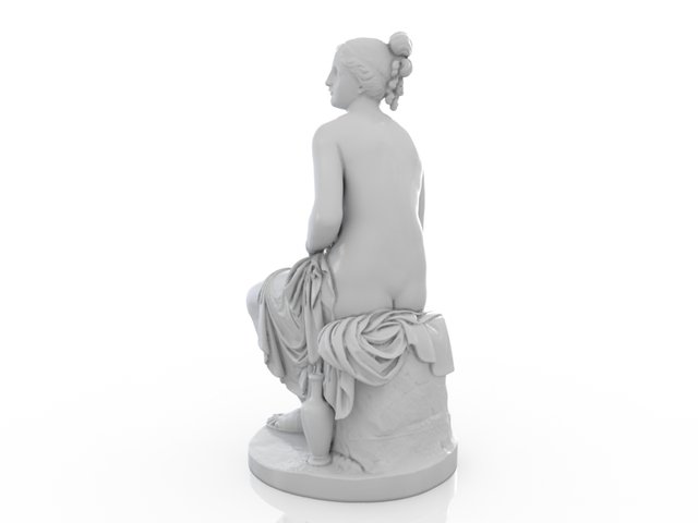 3d модель - Статуя Нимфы