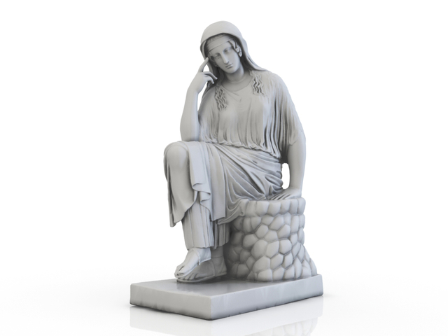 3d модель - Статуя Пенелопы