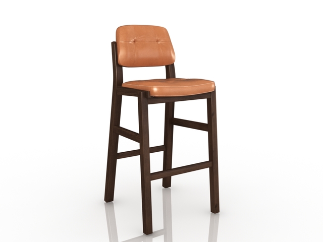 3d модель - Барный стул LOFT