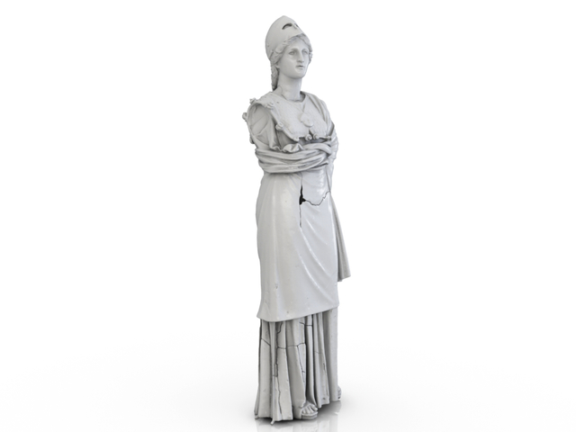 3d модель - Статуя Афины