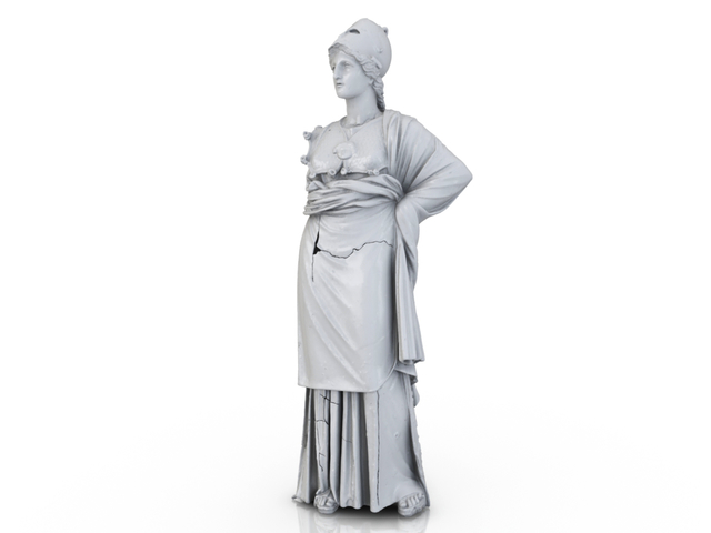 3d модель - Статуя Афины