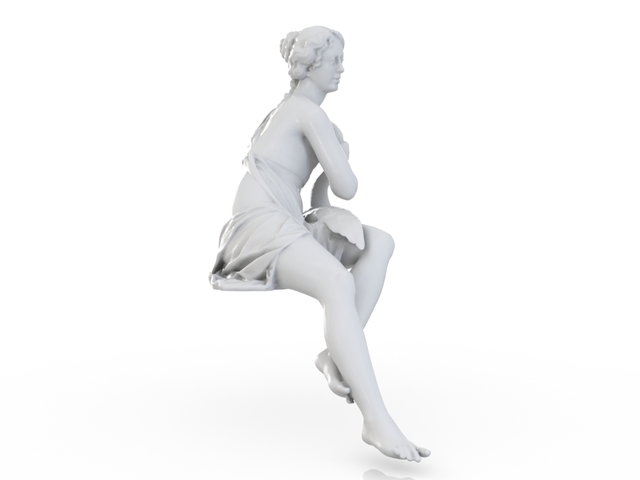 3d модель - Статуя Фетиды