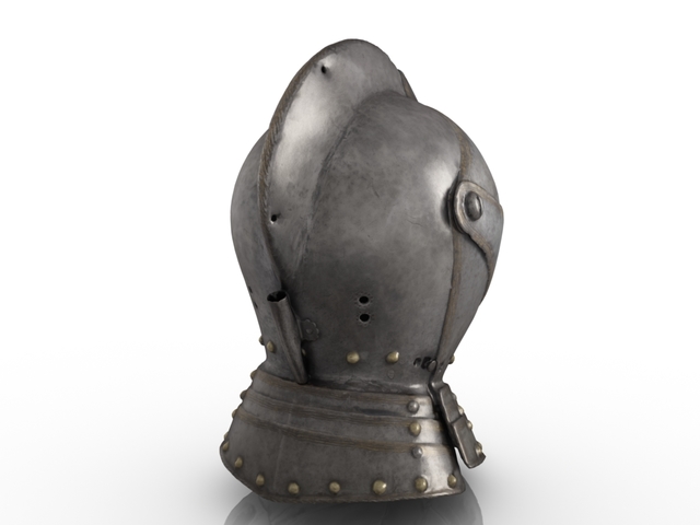3d модель - Рыцарский шлем