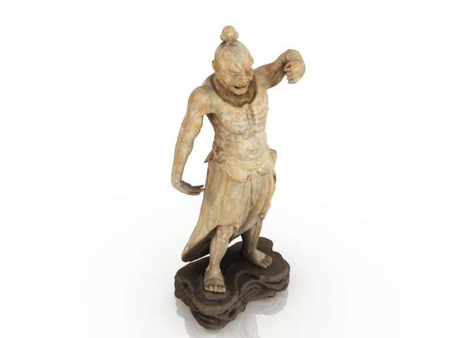 3d модель - Китайская статуя