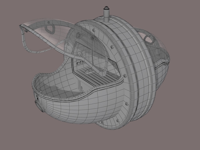 3D модель - Монорельс