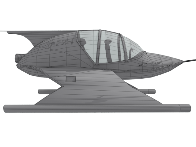 3d модель - спускаемая капсула Заря 1