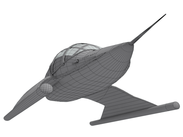 3d модель - спускаемая капсула Заря 1