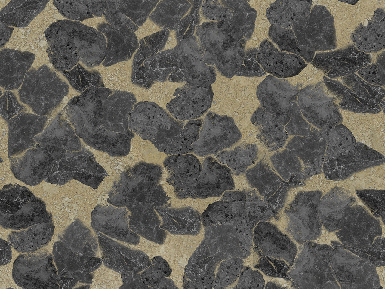 3D текстуры - Камни на песке